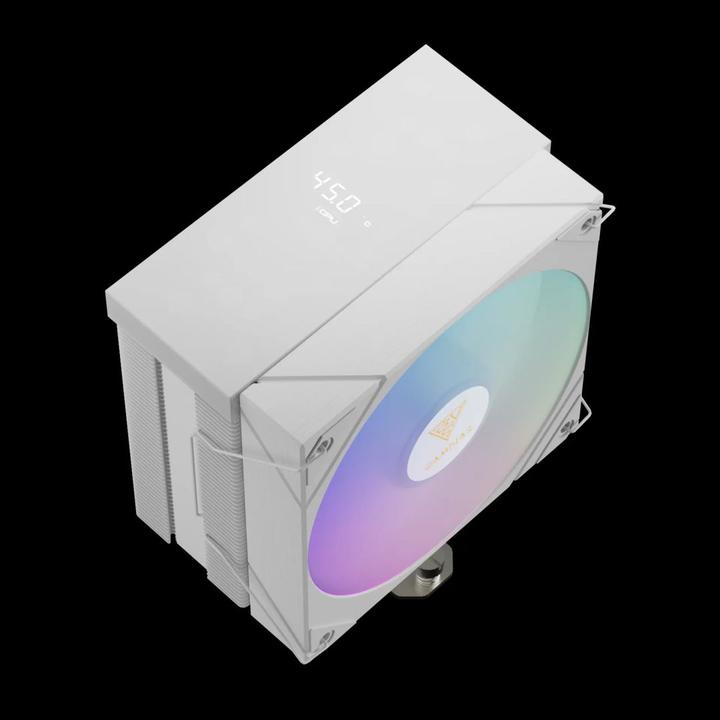 Actual product image Gamdias Processor cooler Boreas M2 51D white aRGB lighting (158 mm)