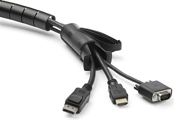 Image du produit StarTech CMSCOILED4 Conduit pour faisceau de câbles (2,5 m, diamètre 45 mm / 1,8 pouce, extensible) (Gaines pour câbles, 250 cm)