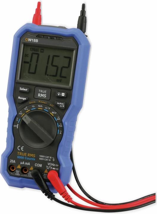 Productafbeelding Owon Echte RMS Bluetooth Multimeter OW18B