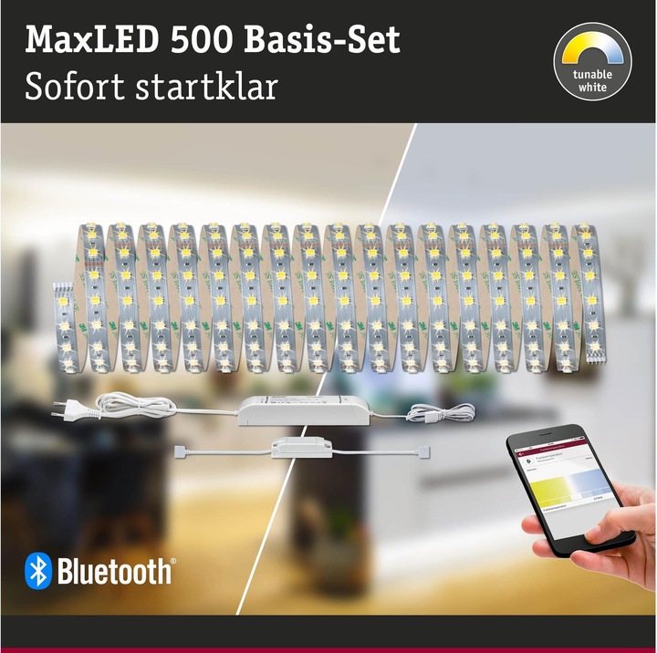 Immagine prodotto Paulmann Set di strisce MaxLED 500 (Bianco, 1000 cm, Interno)