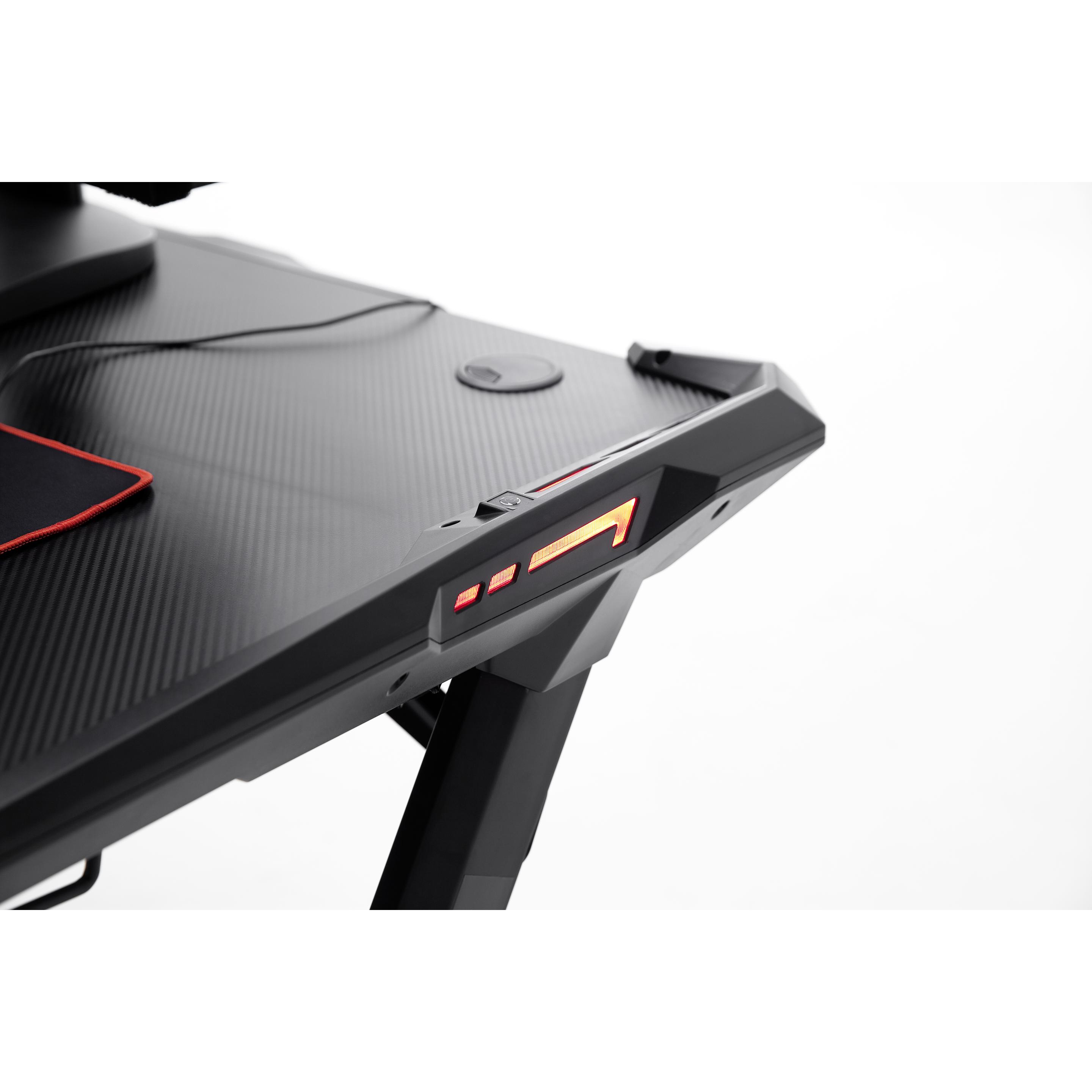 Thumbnail - McRacing Gaming Desk 1, Gaming Tisch, Schwarz