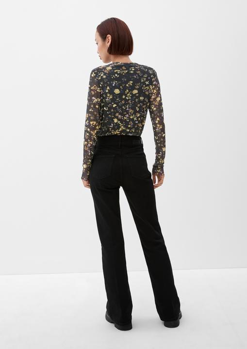 Immagine prodotto s.Oliver T-Shirt Blusenshirt mit Allovermuster (32)