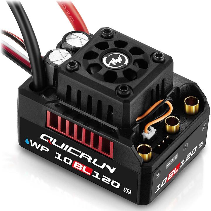 Hobbywing QuicRun WP10BL120 G2 Governatore senza spazzole 120A 2-4s