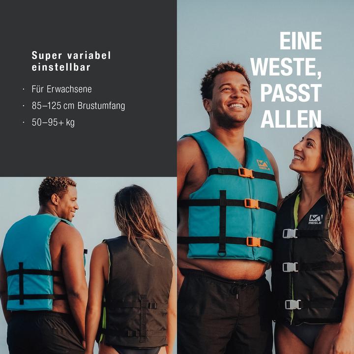 Productafbeelding Mesle Reddingsvest Promo (Eén maat voor iedereen, 50-90 kg, 90+ kg)