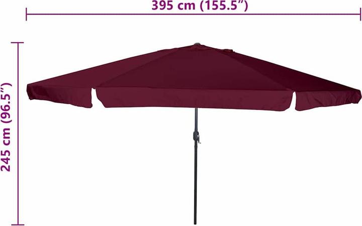 Immagine prodotto vidaXL Outdoor Sonnenschutz Markise (3.95 m)