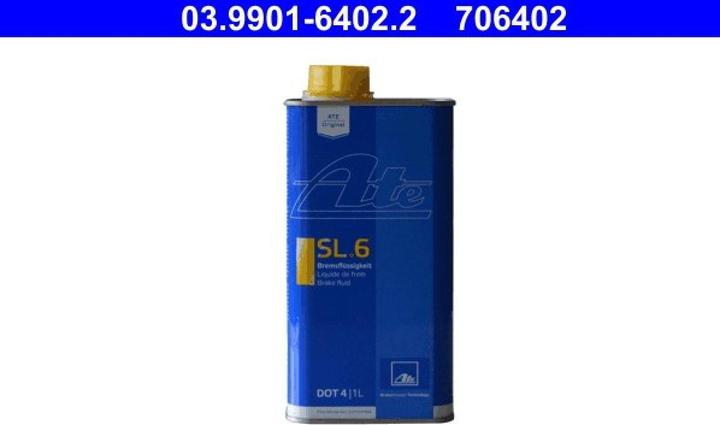 Produktbild ATE Bremsflüssigkeit SL.6 DOT4 (1000 ml)