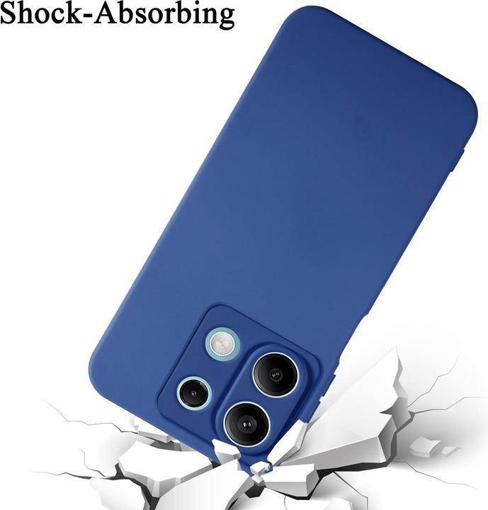 Actual product image Cadorabo Cover for Redmi Note 13 5G Global TPU in liquid protection silicone design (Xiaomi Redmi Note 13 5G)