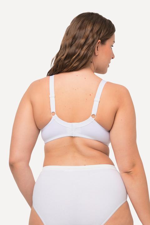 Immagine prodotto Ulla Popken Damen grosse Grössen Bügel-BH, Softschale, Cup B-E weiss 85B 697144209-85B (85 B)
