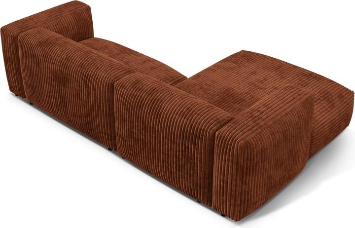 Image du produit Micadoni Canapé D'Angle Gauche Modulaire, "Martina", 2 Places, 283x176x75 Fabriqué en Europe (Canapé modulaire, Canapé d'angle)