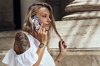 Produktbild I-Paint Hard Case Slim for iPhone 7/8/SE - Tattoo (Apple iPhone 7)