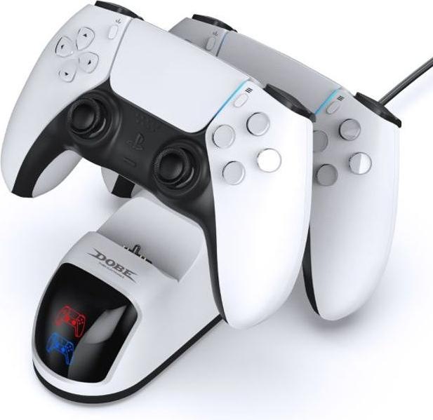 Image du produit Dobe Station de charge pour Sony PlayStation 5 Controller (PS5)