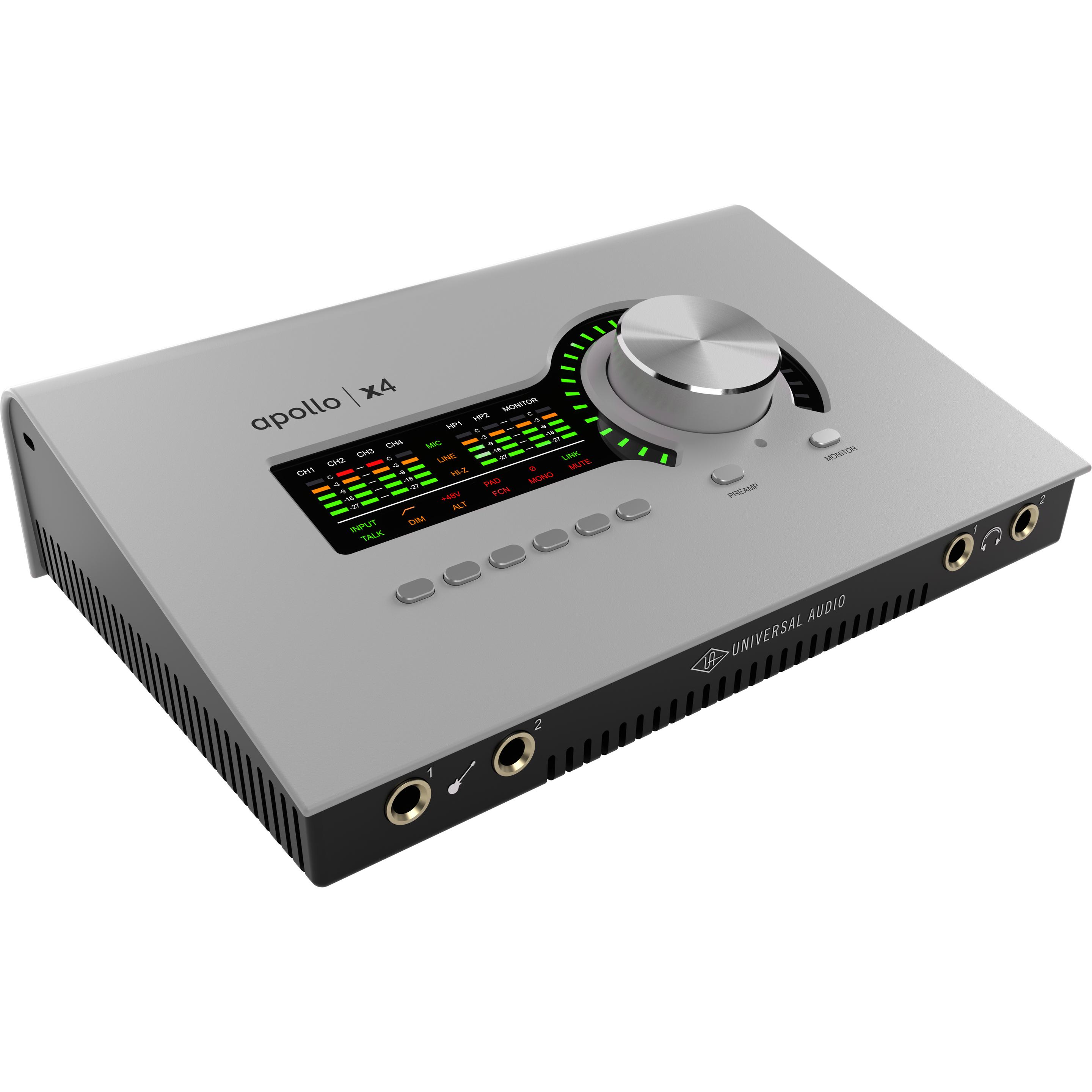 Universal Apollo x4 Gen2 Studio+ (Thunderbolt), Audio Interface