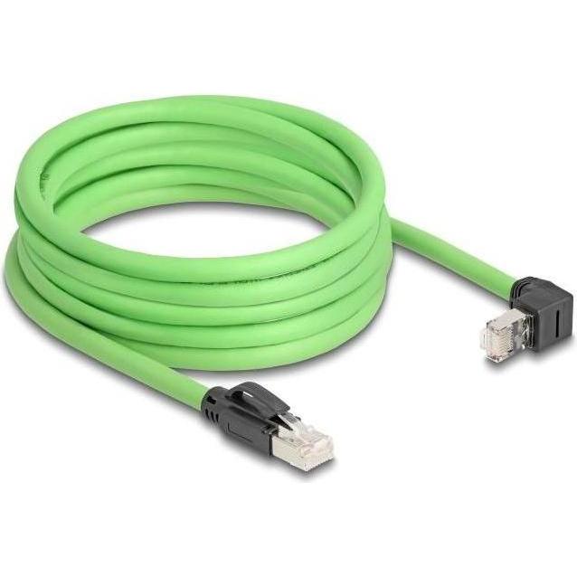 Thumbnail - Delock RJ45 Netzwerkkabel Cat.6A Stecker zu Stecker oben gew (S/UTP, CAT6a, 5 m), Netzwerkkabel