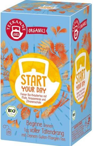 Produktbild Teekanne Bio Start your day (36 g)