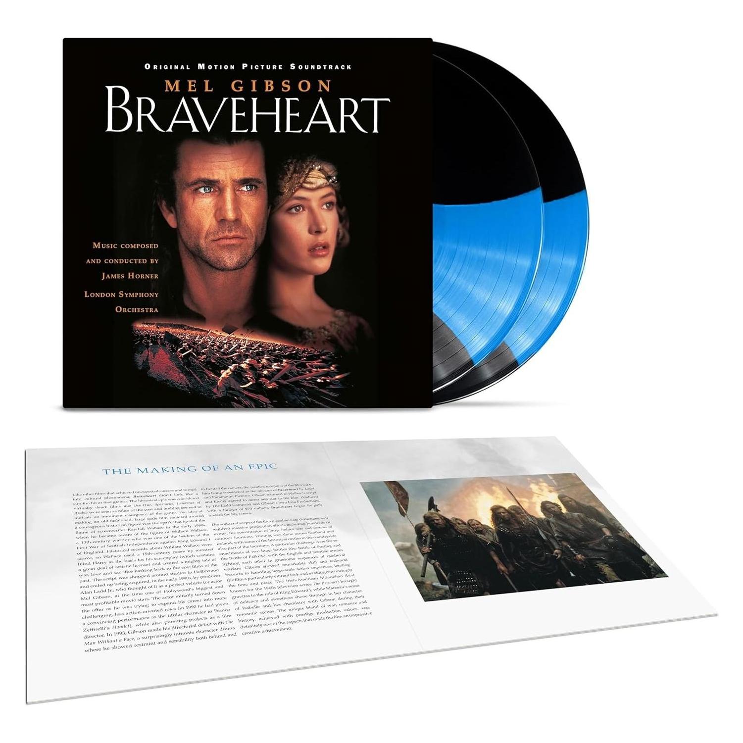 Dgg Braveheart - O.S.T. (Blk) (Blue) (Colv) (Ltd), Vinyl