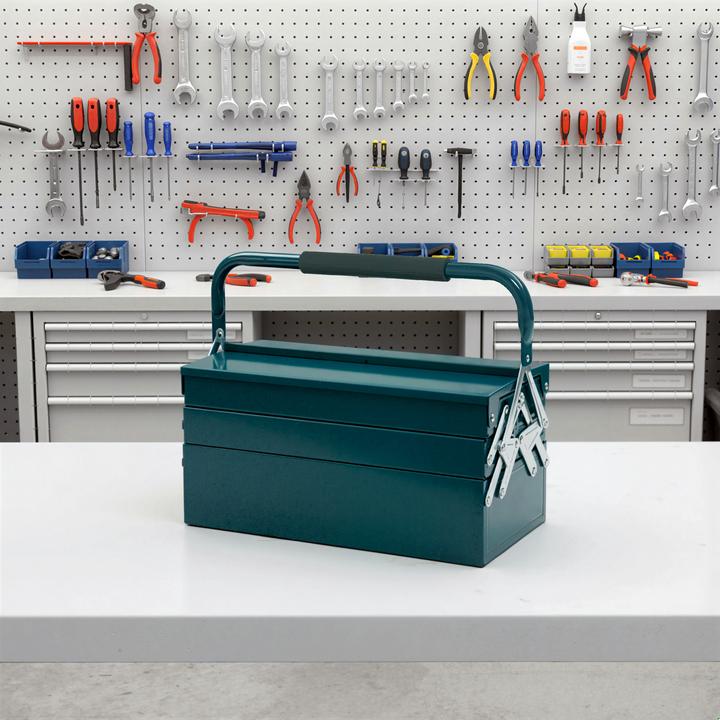 Actual product image Durhand Toolbox 5 compartment design