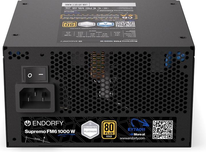 Actual product image Endorfy PSU Supremo FM6 80+ Gold 1000 W (1000 W)