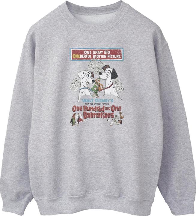 Immagine prodotto 101 Dalmatians Felpa donna/donna Retro Poster (M)