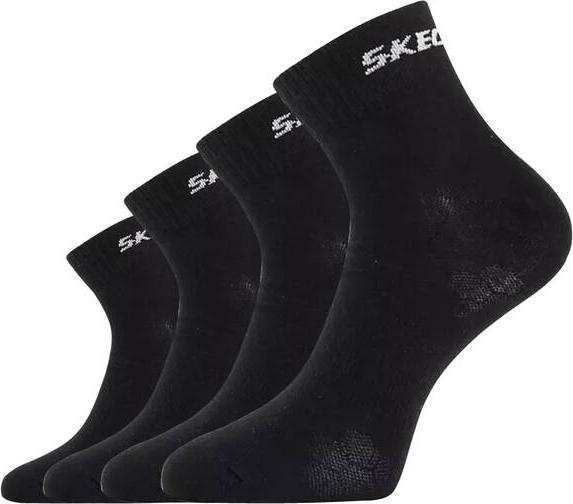 Immagine prodotto Skechers Unisex Basic Cushioned Quarter 4p (confezione da 4, 43, 46)