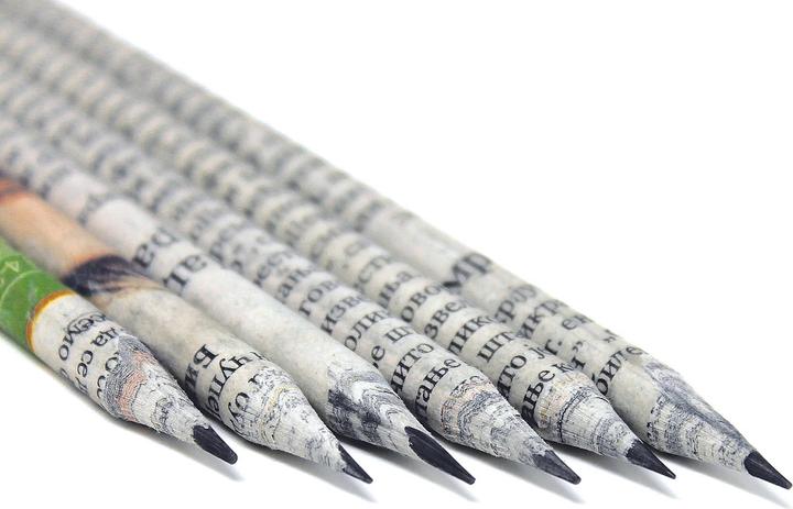 Produktbild Rheita Bleistift HB Zeitungspapier6St (HB, 6x)