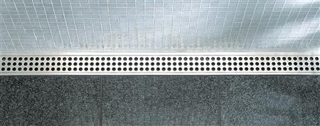 Unidrain Gitterrost aus 3 mm massivem Edelstahl AISI 304 für ClassicLine-Rahmen - Modell Classic in