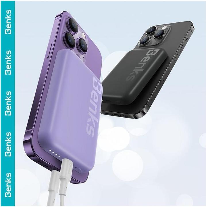 Actual product image Benks MP10 MagSafe Wireless Powerbank (6000 mAh, 20 W)
