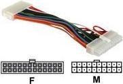 Actual product image Delock ATX power adapter (15 cm, 20 pin ATX, 24 pin ATX)