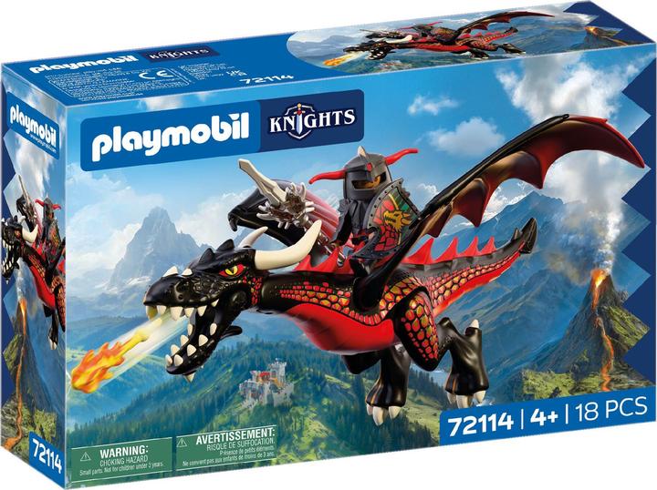 Produktbild Playmobil 72114 Schwarzer Drache
