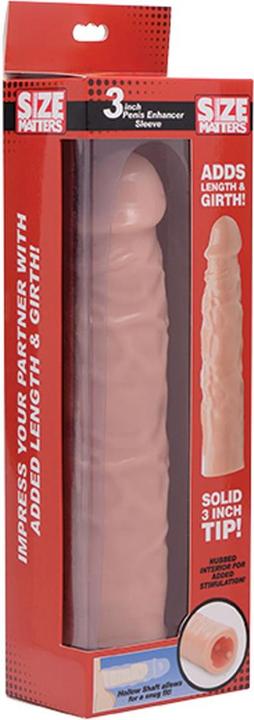 Bijoux Indiscrets 3 Inch Flesh Penis Enhancer Sleeve
