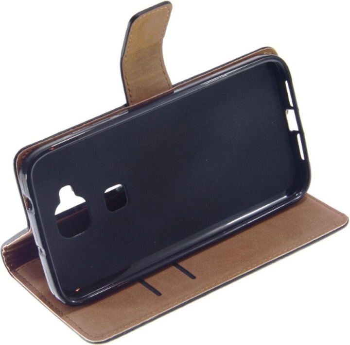 Produktbild OEM Slim Leather Book Case for Huawei G8 - black 4250710570843 (Huawei G8)