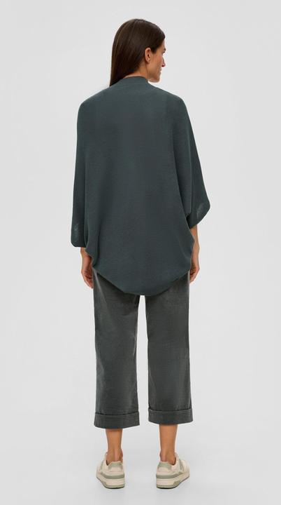 Produktbild s.Oliver Indoor-Poncho Poncho in Strickmuster (One Size)