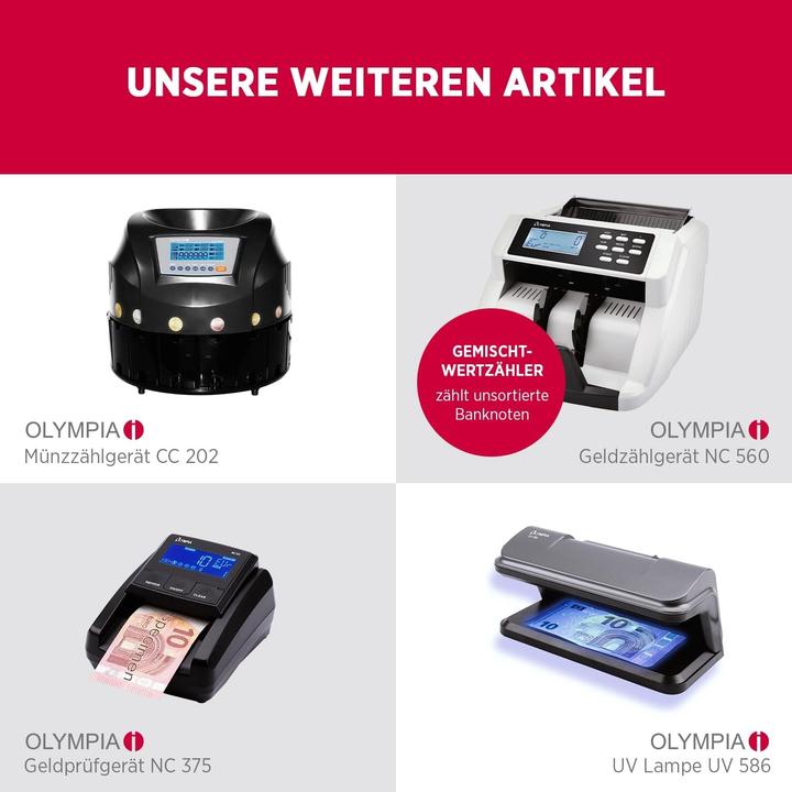 Produktbild Olympia NC 455, 300 notes