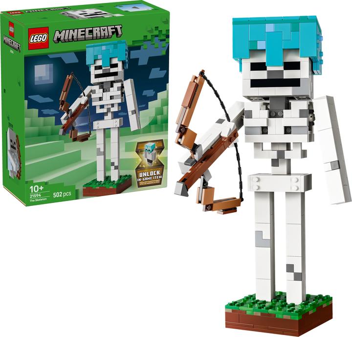 Produktbild LEGO Das Minecraft-Skelett (21594, LEGO Minecraft)