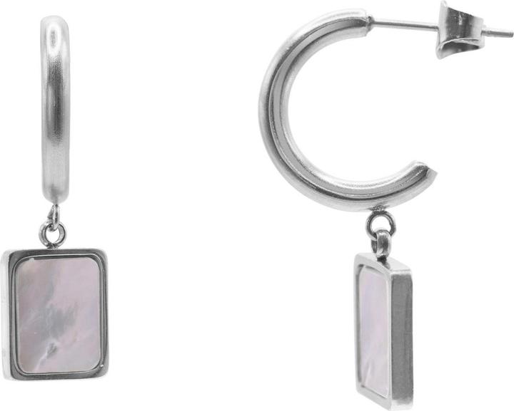 Silberfarben poliert