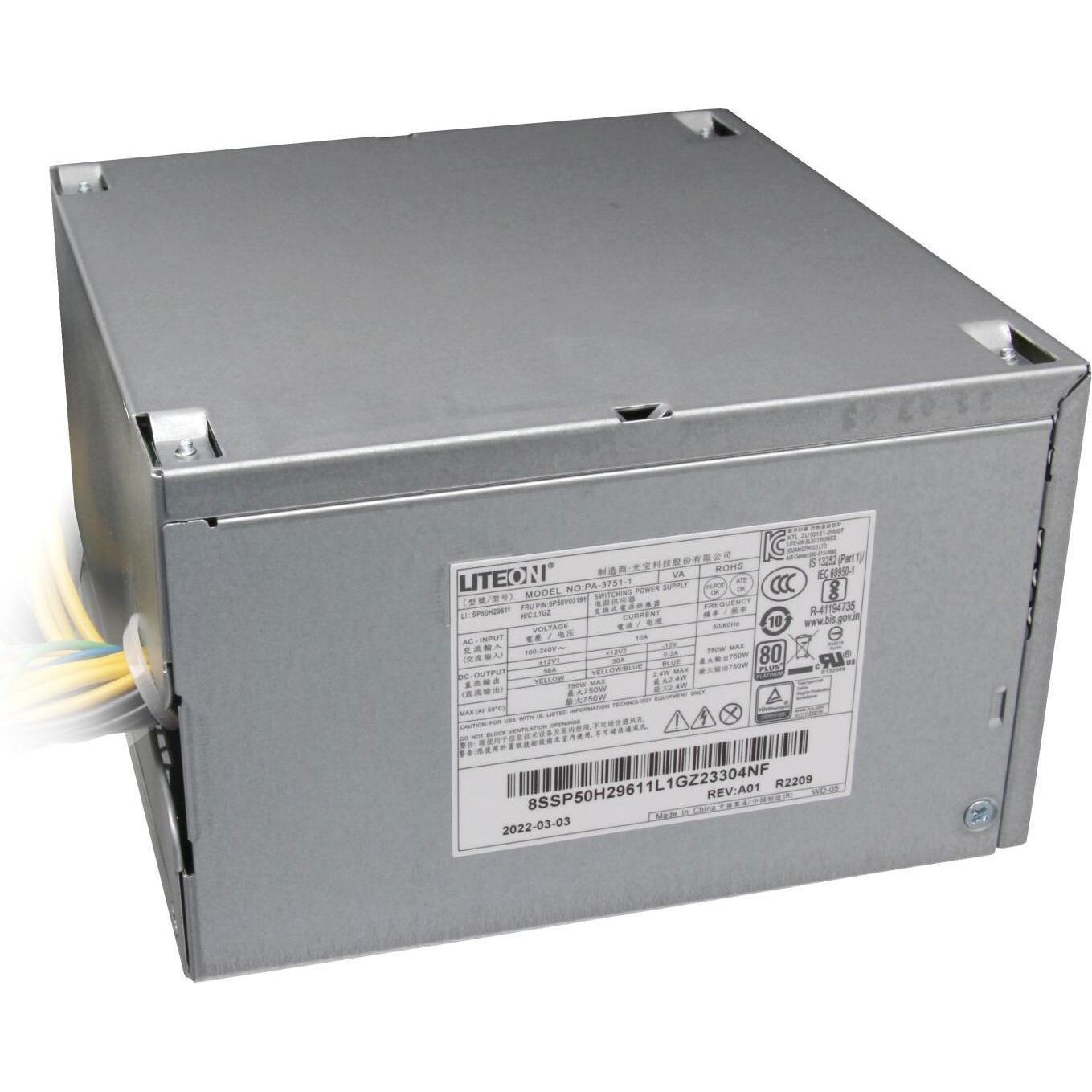 Thumbnail - Lenovo 5P51D77112 (750 W), PC Netzteil