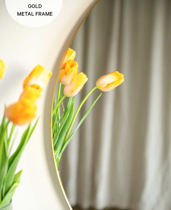 Actual product image Esmée Wall mirror (Ø 76 cm)