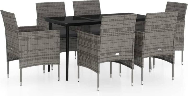 Produktbild vidaXL Garten Essgruppe (140 x 70 x 74 cm)