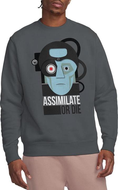 Immagine prodotto Assimilate or Die Felpa Adulto Unisex (L)