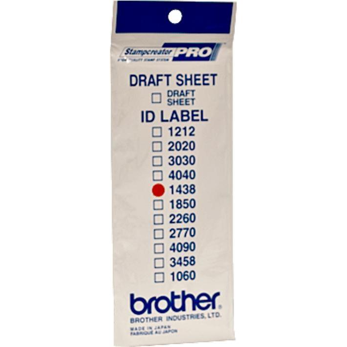 Thumbnail - Brother, Stempel, ID1438 Stempeletiketten
