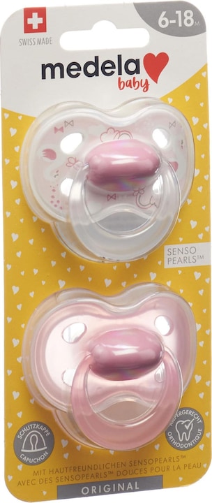 Actual product image Medela Baby Original Girl (2 x, 6 - 18 M.)