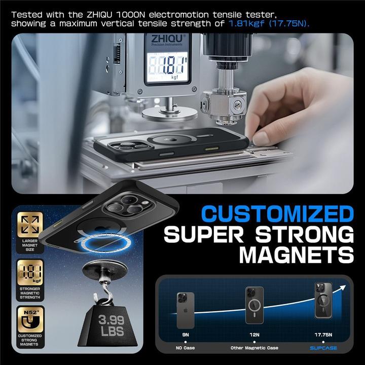 Immagine prodotto Supcase Ub Mag Magsafe Iphone 16 Pro Nero (Apple iPhone 16 Pro)
