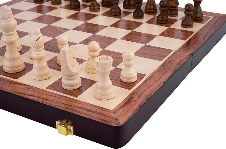 Image du produit Engelhart Schach/Backgammon Holzspiel-Set