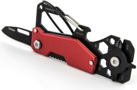 Actual product image Troika Pocket knife Toolinator 10 functions Red / Black (0.35 cm)