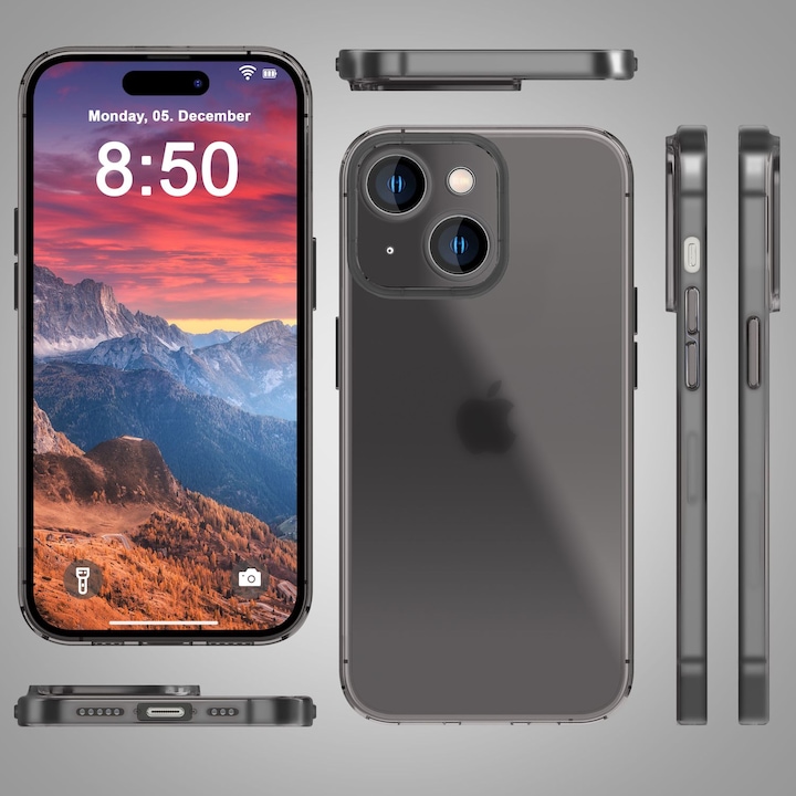 Actual product image Nalia Extremely Thin 0.3mm Matt Hardcase (Apple iPhone 15)