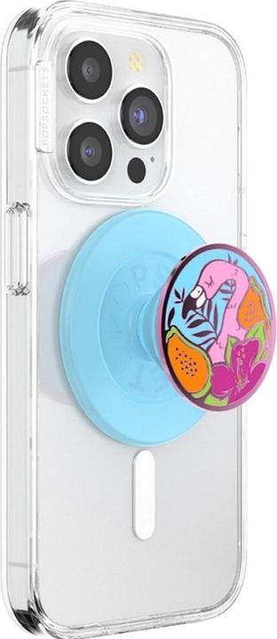 Produktbild PopSockets PopGrip MagSafe Round Flamingo Enamel