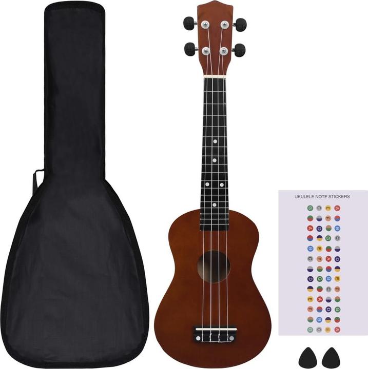 Produktbild vidaXL Ukulele Set (Sopran, Soprano)