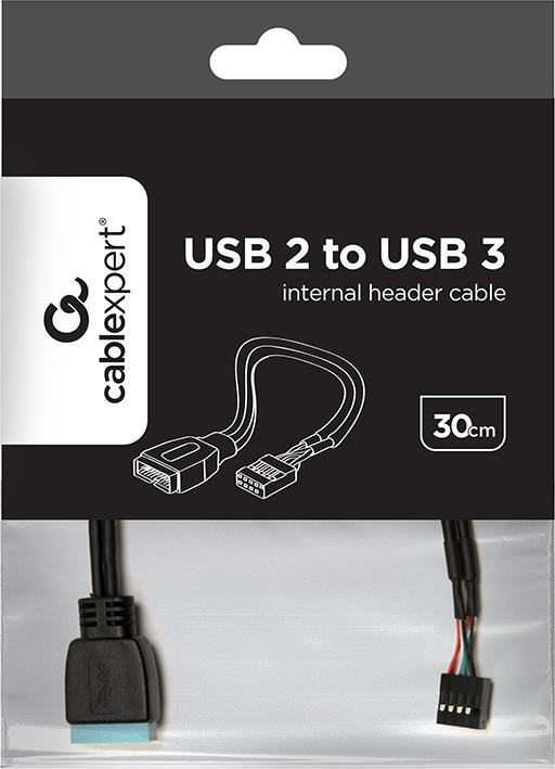 Immagine prodotto Gembird Cablexpert CC-U3U2-01 (0.30 m, USB 2.0, USB 3.0)
