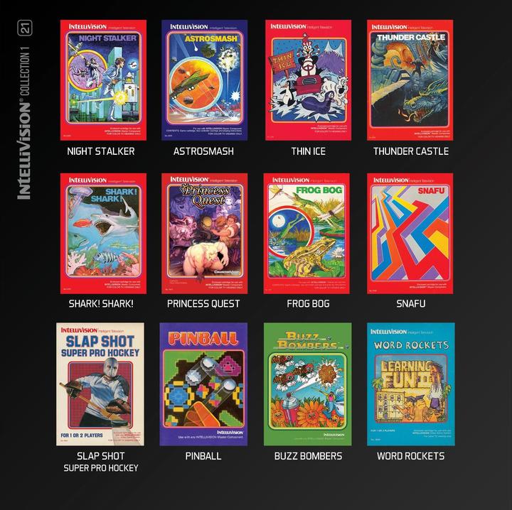 Actual product image Blaze Evercade Intellivision Cartridge 1 (Evercade, DE, EN, FR, IT)