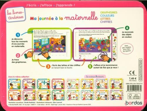 Image du produit Ma journée à la maternelle : graphisme, couleurs, lettres, chiffres (Français, Collectif, 2023)