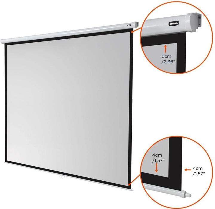 Produktbild Celexon Rollo Economy, Leinwand, 1:1 (133.86", 1:1)